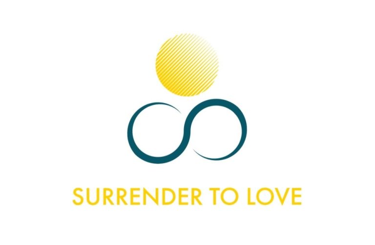 Front Business Card. Surrender to love  768x502