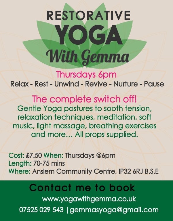 Restorative Yoga flyer FOR PRINT