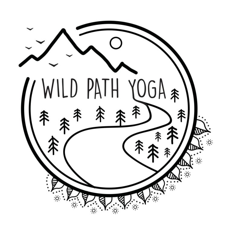 WildPathYoga main logo black 768x768