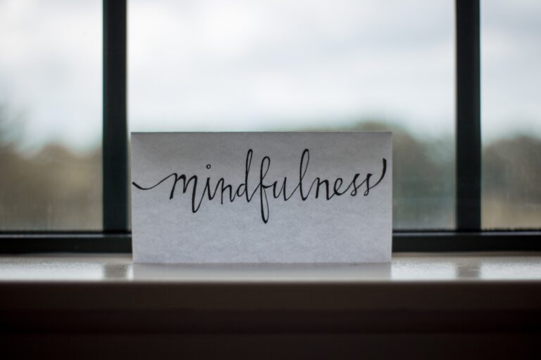 2022 website redesign image of mindfulness wording 768x512