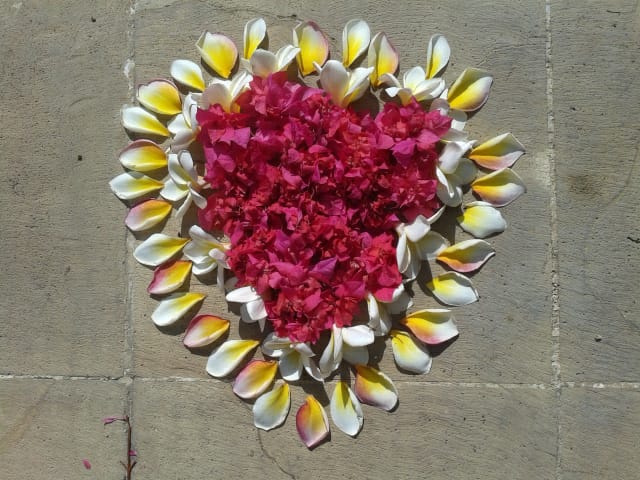 Bali heart pic