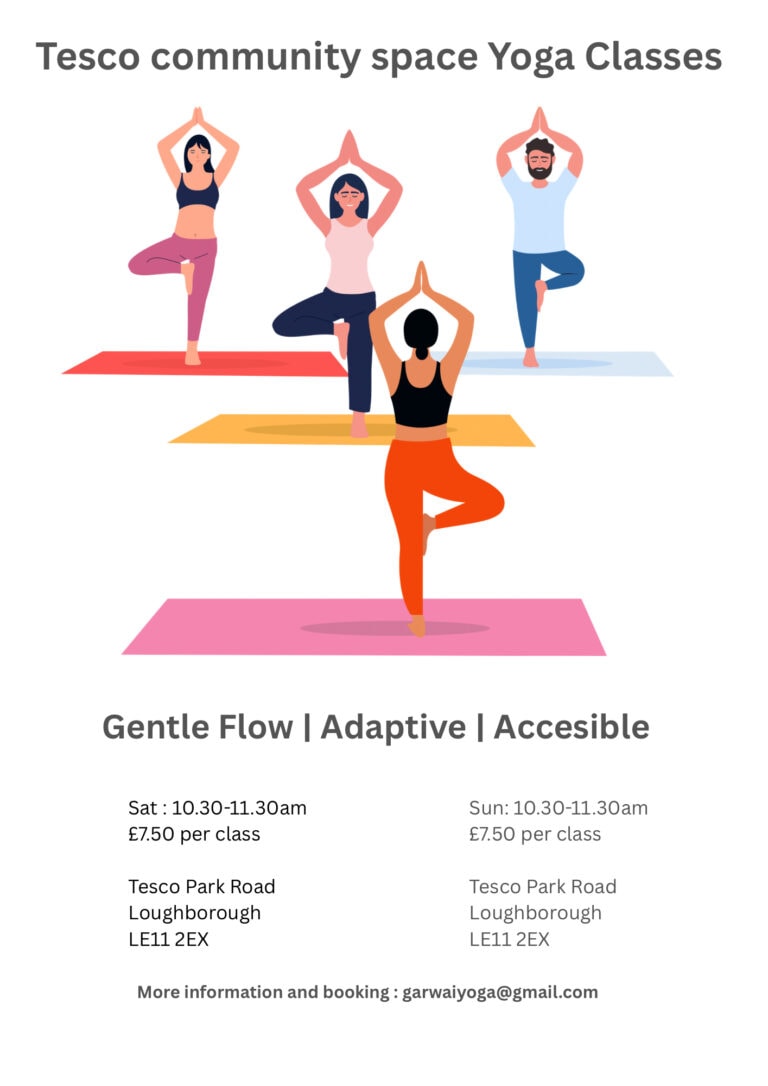 Gentle Yoga Flow Flyers Portrait 768x1086